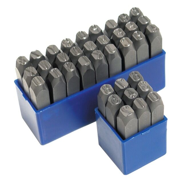 Schlagzahlen - Set 10mm 36tlg