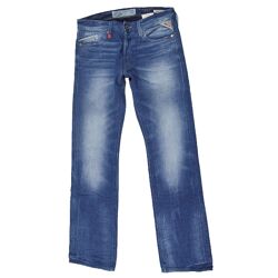 Replay Waitom M983 Herren Jeans Hose Regular Slim Replay Jeans Hosen 7-1336