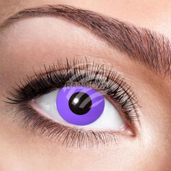 Weiche getönte Kontaktlinsen Purple Gothic violett