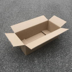 Versandkarton 2-wellig  Innenmaße LxBxH 580x250x170mm 