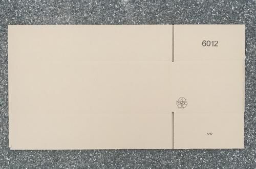 Versandkarton 2-wellig  Innenmaße LxBxH 580x250x170mm 
