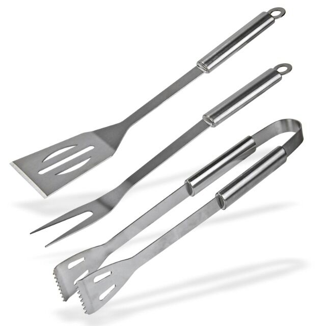 Grillbesteck Edelstahl 3tlg.