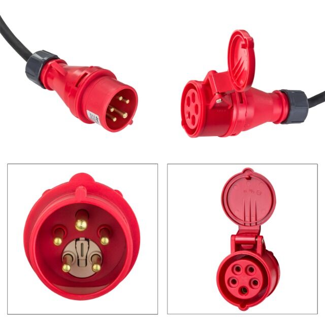 25m CEE Verlängerungskabel H07RNF 16A 5x1,5mm²