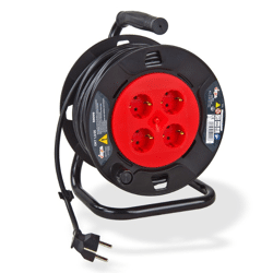 Kabeltrommel 25m H05VV-F3G1,5mm² IP20