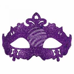 Maske Masken Karneval Fasching Krone lila