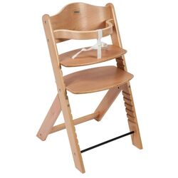 Kinder Hochstuhl Fillikid Max in braun Kinderstuhl Kindersitz Holz Esstisch Stuhl Kinder Baby Keinkind Sitzerhöhung