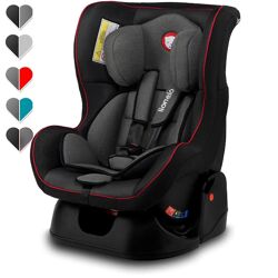 Lionelo Liam 2in1 Autokindersitz in schwarz Autositz Kindersitz Sicherheitssitz Reborder Sicherheit unterwegs mobil Baby Kind