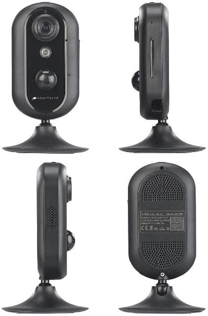 VisorTech IPC-630.hd LTE Kamera IP-HD-Überwachungskamera mit 4G, GSM, 3G, WLAN, Nachtsicht Sicherheitskamera Überwachung Security