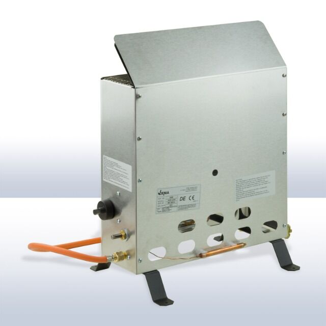 Gewächshausheizer 4,2 kW Edelstahl