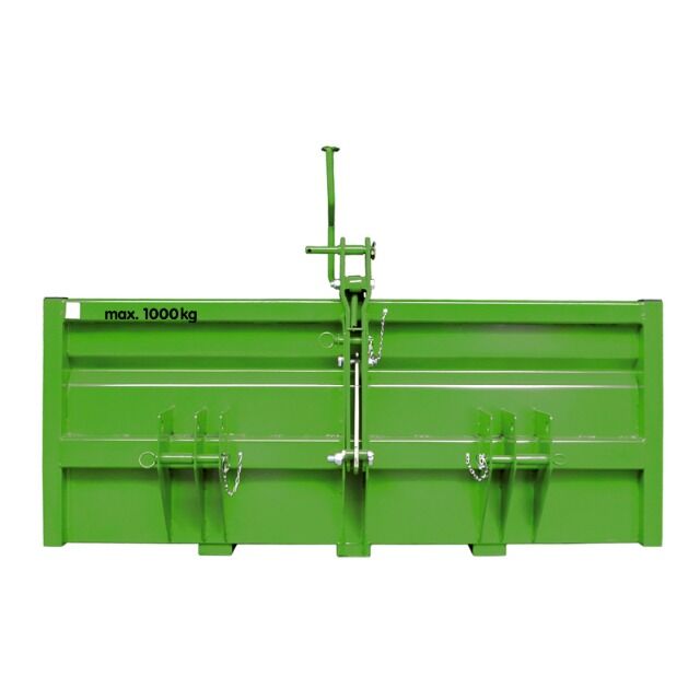 Heckcontainer Typ 1500 S / K1- grün