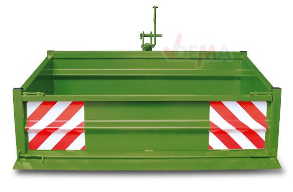 Heckcontainer Typ 1500 S / K1- grün