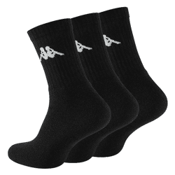 Original Kappa Sportsocken in schwarz