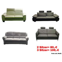 2 & 3 Sitzer Sofa ab 80€
