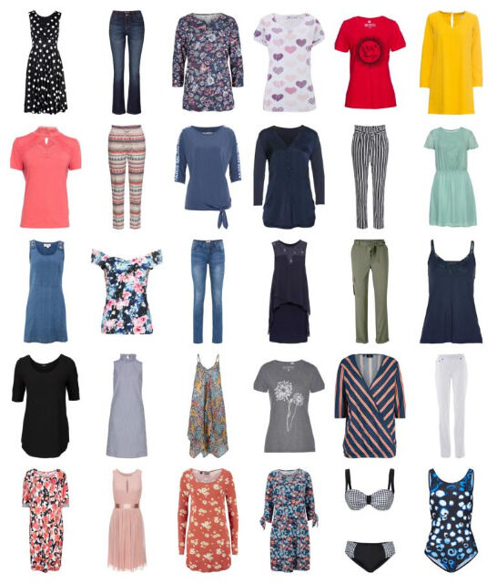 Damen Sommer Kleidung Restposten Mode Mix