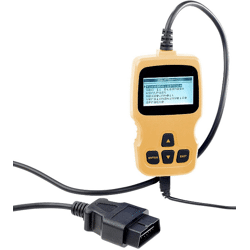 Lescars Motor OBD2 Diagnosegerät mit XL-LCD-Display Fehlerspeicher Analyse u. löschen Fahrzeugdiagnose Service