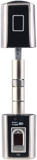 VisorTech Elektronischer Tür-Schließzylinder mit Fingerabdruck-Scanner & Bluetooth App-Steuerung Türschloss Fingerprint