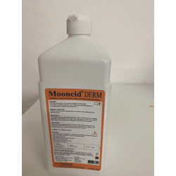 10.000 x Mooncid DERM Desinfektionsmittel 1 Liter - Hand und Flächendesinfektion