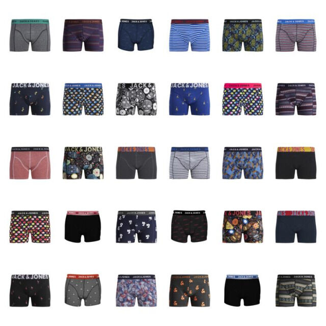 Jack & Jones Boxershorts Herren Unterwäsche Mix