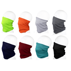 Multifunktionstuch Neon einfarbig Bandana Halstuch Schlauchtuch Multiscarf Kopftuch Schal Schals Tuch Biker Bedeckung Loop