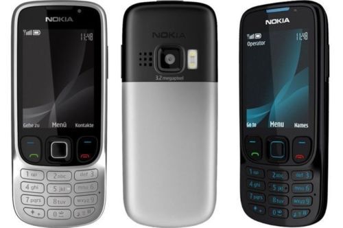 Nokia 6303ci Schwarz und Silber