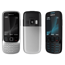 Nokia 6303ci Schwarz und Silber