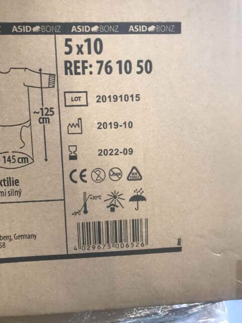 ASID BONZ Schutzkittel Medizinprodukt Klasse 1 Vliesmaterial Vlieskittel DIN EN ISO 13485:2016