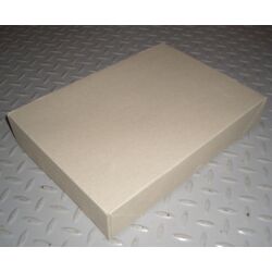 Stülpdeckelkarton aus Graupappe 400g/m² 305x215x50/50mm 