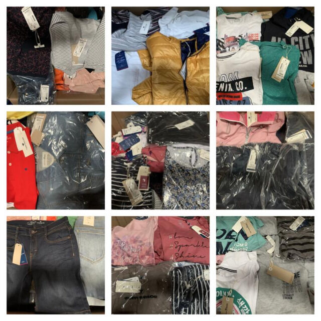 Tom Tailor Mode Damen Herren Kleidung Restposten Mix