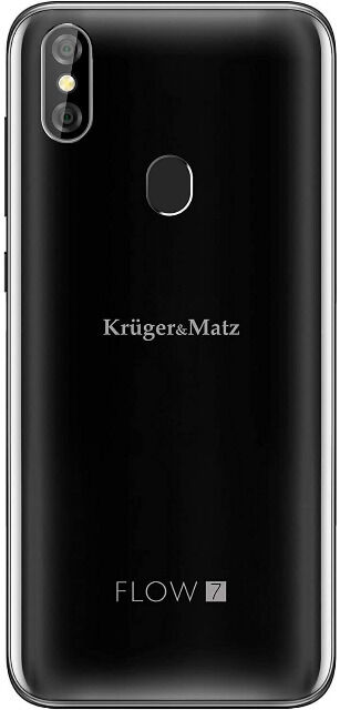 Krüger & Matz FLOW 7 Smartphone Android 9 6,08 Zoll 3GB RAM 32GB ROM Dual-SIM Fingerabdruck