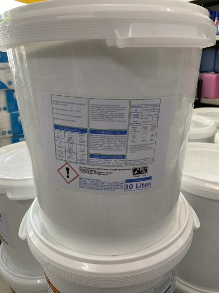 Deutsches, universales Waschpulver in 28 kg Eimern!