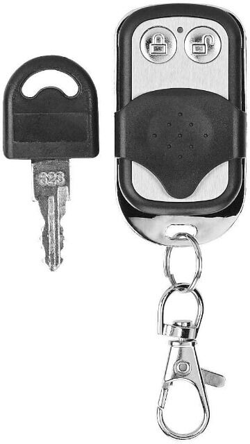 Lescars automatischer Parkplatzwächter Parkplatzsperre mit Akku & Fernbedienung Schranke Stellplatz Privatparkplatz Markierung