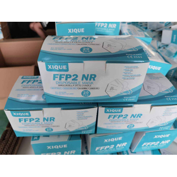 FFP2 Atemschutzmasken Xique (baumustergeprüft), hygienisch verpackt in Einzelverpackung, Maske, Mund Nase Schutz