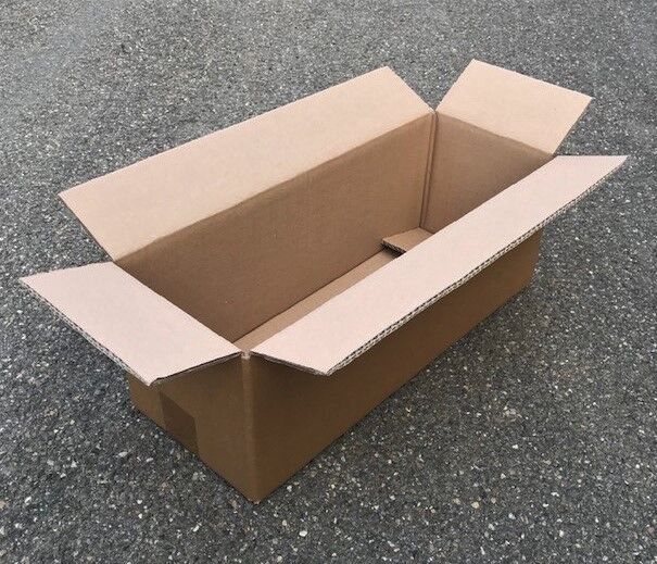 Versandkarton 2-wellig  Innenmaße LxBxH 460x165x155mm 