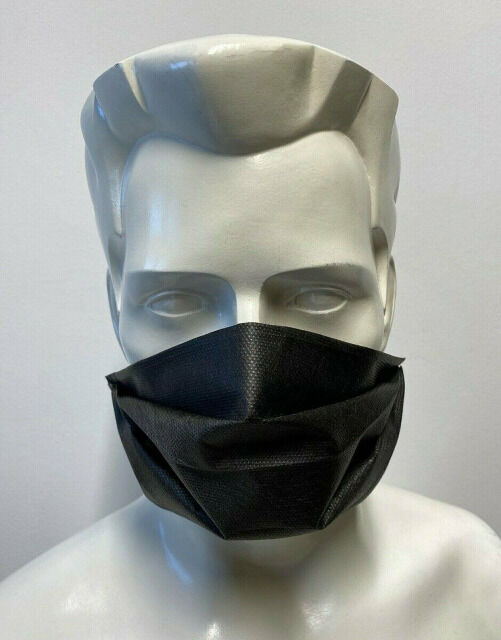 200x Vlies-Maske Gesichtsmaske Masken mit wasserabweisenden Vliess
