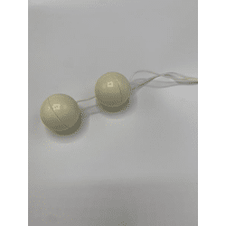 hydas - erotik - duoballs weiss - liebeskugel - benwa balls - neutrale verpackung