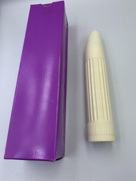 hydas - erotik - weisse vibrator - gross format - 21 cm 