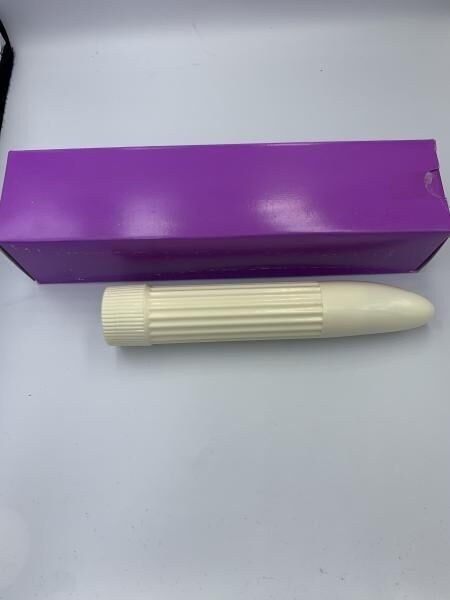 hydas - erotik - weisse vibrator - gross format - 21 cm 