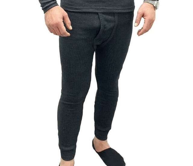 warme lange Thermo-Unterhose für Herren in Anthrazit Garcia Pescara in Größen S M L XL XXL 3XL Unterwäsche Winter Wärme