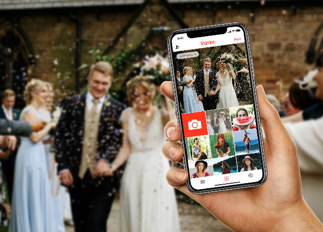 DENVER PFF-711BLACK & WHITE 7-Zoll-Digital-Wi-Fi-Fotorahmen