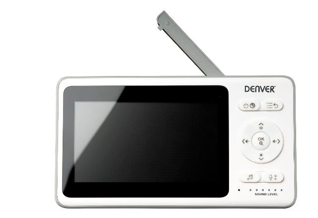 DENVER BC-343 Drahtlose Baby- / Überwachungskamera Mit 4,3-Zoll-LCD-Farbmonitor