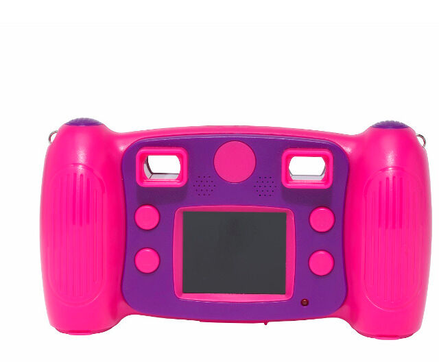 DENVER KCA-1310 BLUE & PINK Digitale Kinderkamera mit eingebautem Schlangenspiel