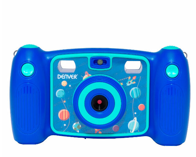 DENVER KCA-1310 BLUE & PINK Digitale Kinderkamera mit eingebautem Schlangenspiel