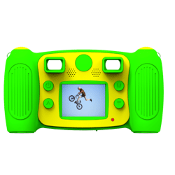 DENVER KCA-1310GREEN Digitale Kinderkamera mit eingebautem Schlangenspiel