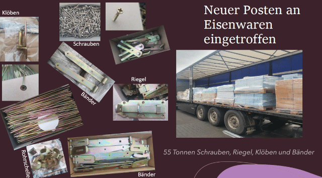 Eisenwaren Schrauben Spax Torx uvm. Restposten/Hardware screws / nails remainin