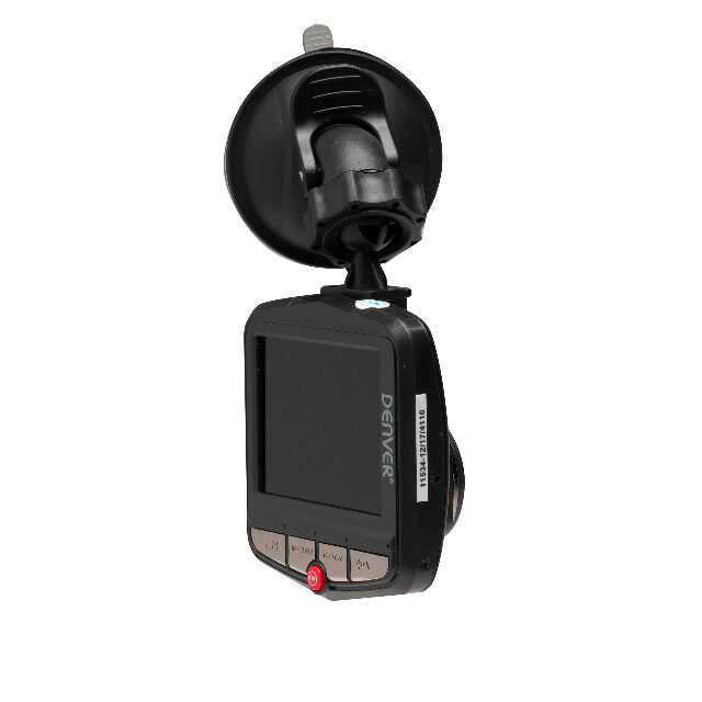 Denver CCT-1210MK2 Auto-Dashcam mit 2,4-Zoll-LCD-Bildschirm Startet und stoppt automatisch mit dem Auto - Auflösung bis zu 720p