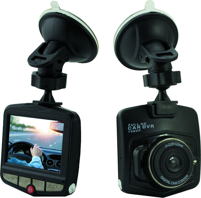 Denver CCT-1210MK2 Auto-Dashcam mit 2,4-Zoll-LCD-Bildschirm Startet und stoppt automatisch mit dem Auto - Auflösung bis zu 720p