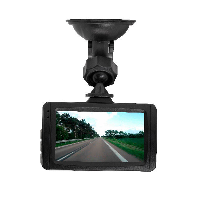 DENVER CCT-2011 FULL HD Car Dashcam mit 3,0-Zoll-LCD-Bildschirm und 4 GB MicroSD-Karte Startet und stoppt automatisch mit dem Auto 