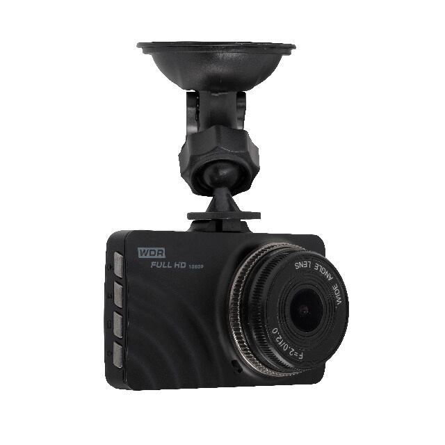 DENVER CCT-2011 FULL HD Car Dashcam mit 3,0-Zoll-LCD-Bildschirm und 4 GB MicroSD-Karte Startet und stoppt automatisch mit dem Auto 