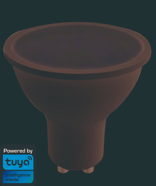 DENVER SHL-440 GU10 WI-FI LIGHT SPOT TUYA-kompatibler & Google-Assistent / Amazon Alexa