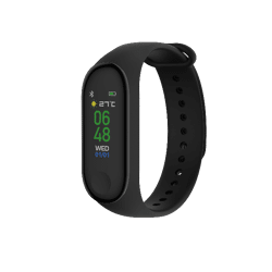 DENVER BFH-240 Fitnessband mit Herzfrequenzmesser und Farbdisplay Verfolgen Sie Ihre Aktivität und Ihren Schlaf